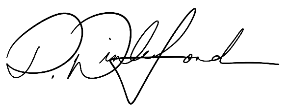 Darren Winterford's signature