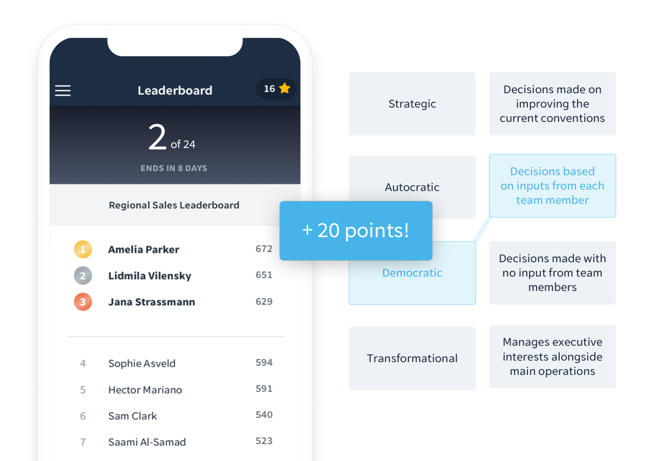 Leaderboards feature in EdApp's Facility Management Training Platform