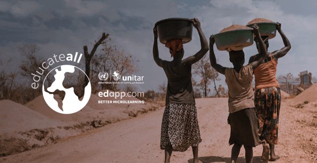Our journey to impact – EdApp X UNITAR launch Educate All