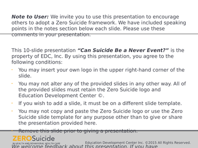 Suicide Training Ppt Presentation #3