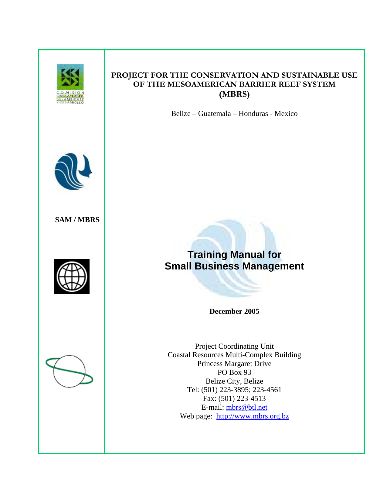 Training Manual For Small Business Management
