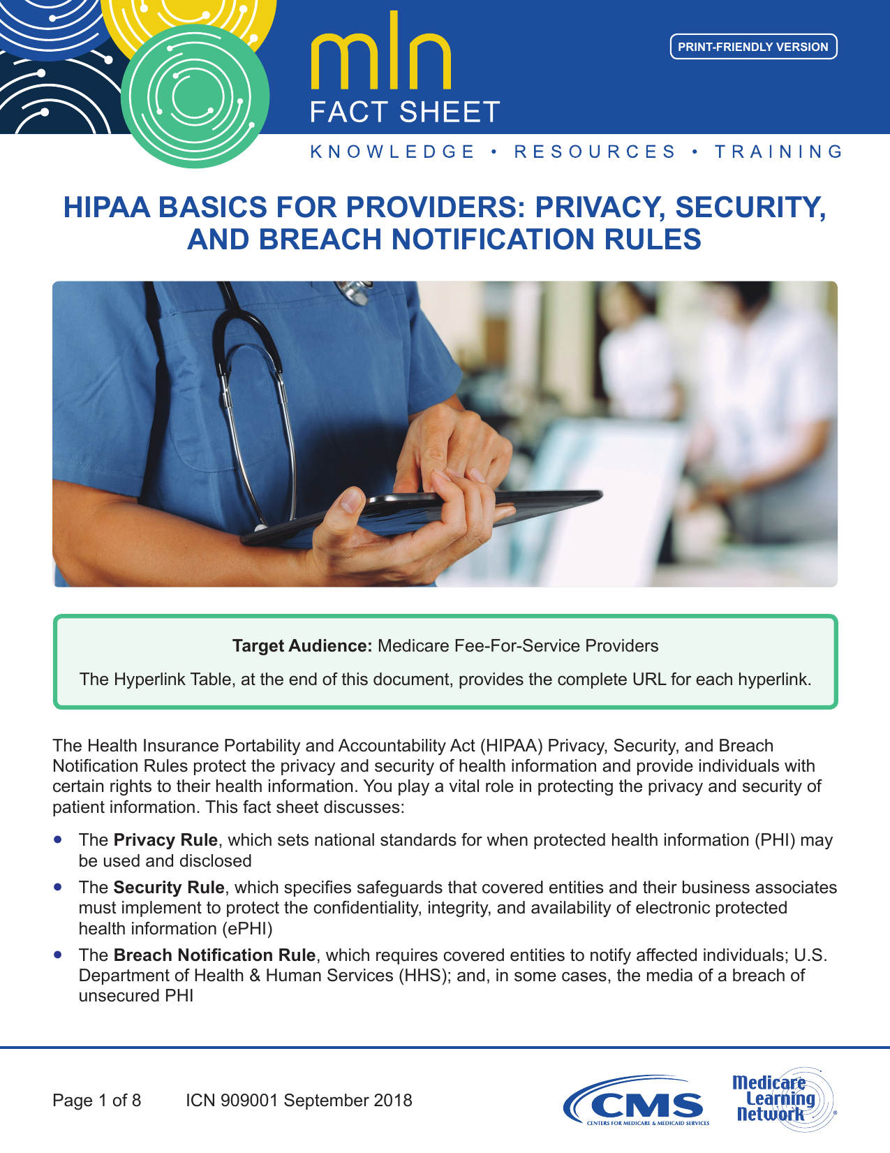 Hipaa Basics For Providers: Privacy, Security, And