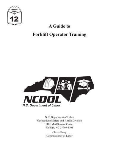 Free Forklift Training Manual Examples Edapp Microlearning