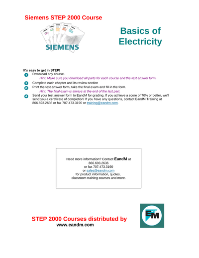 Electrical Training Material (Free) | EdApp Microlearning