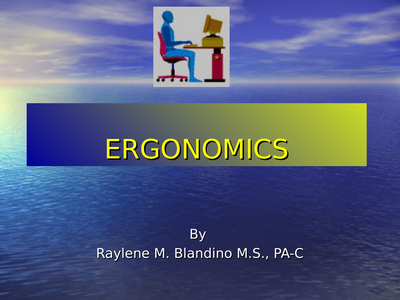 Free Ergonomics Training Presentations For Powerpoint | EdApp Microlearning