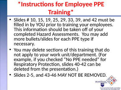 The Basics Of Personal Protective Equipment (ppe)