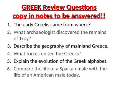 The Glory That Was Greece Powerpoint Presentation In Ppt